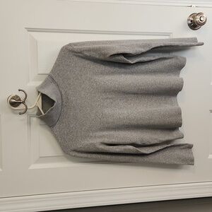 Hannah stretch ribbed turtleneck.